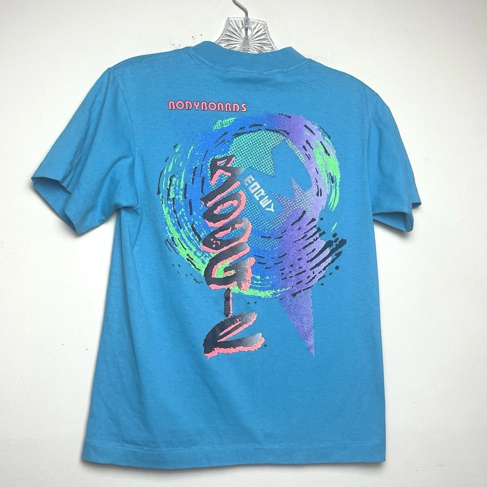 Morey Boogie Surf Beach Single Stitch Vintage 80s Boys Youthβ Large Shirt